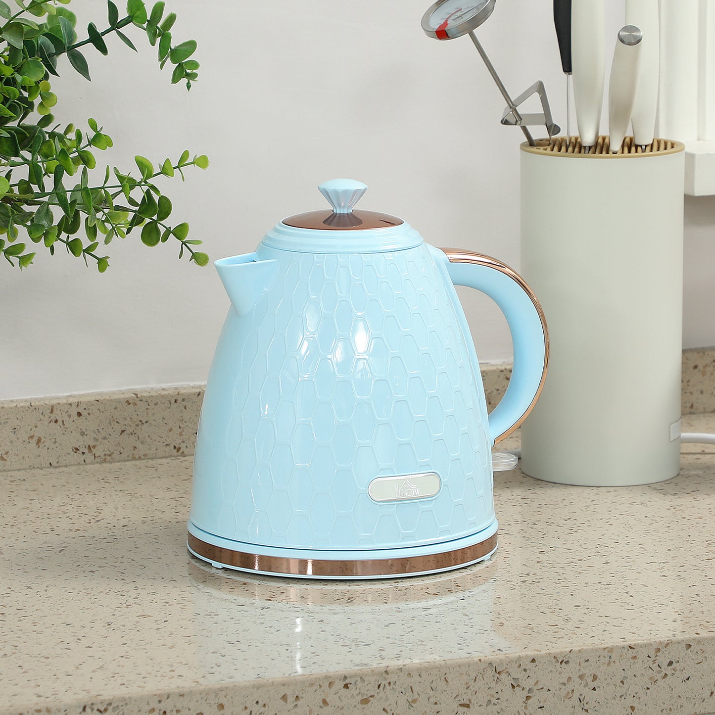 3kW Rapid Boil Honeycomb Kettle - Light Blue