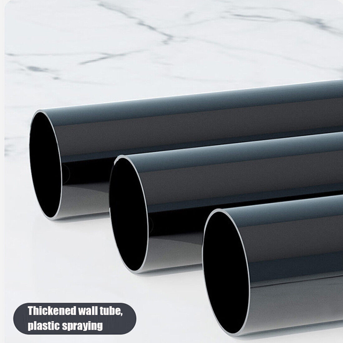 Black Metal Coat Stand with 5-Tier Shoe Rack