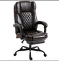 Executive Home Office Chair Reclining Function Footrest Computer Desk Chair High Back