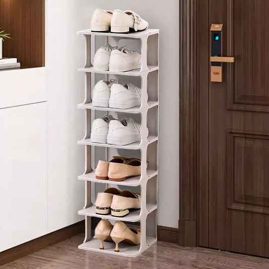 7-Tier Tall Shoe Rack Storage Cabinet