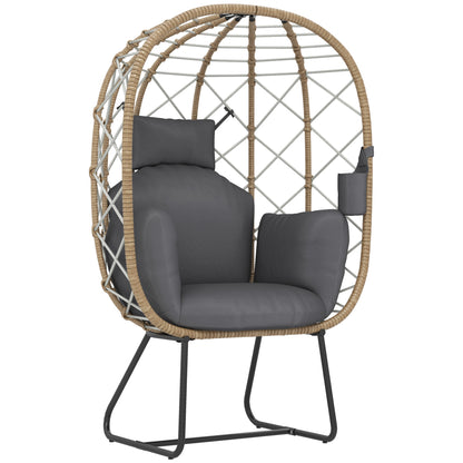 Rattan Egg Chair Outdoor Indoor Wicker Chair