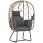 Rattan Egg Chair Outdoor Indoor Wicker Chair