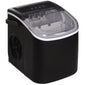 Portable Ice Maker Machine Countertop 12 KG in 24 H 9 Cubes in 6 Mins with Handle Ice Scoop and Basket for Home Office Kitchen Bar Party RV