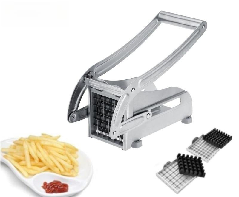 Stainless Steel French Fry Cutter & Slicer