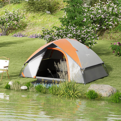 Two Man Single Room Dome Tent With Accessories