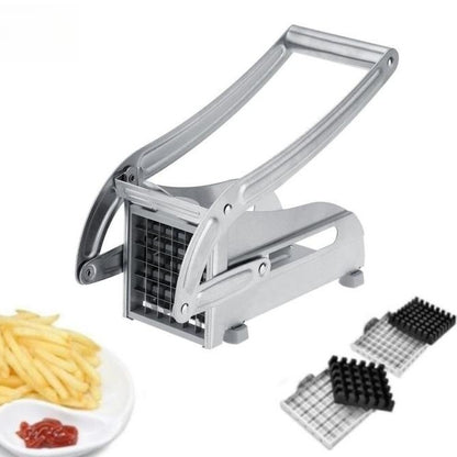 Stainless Steel French Fry Cutter & Slicer