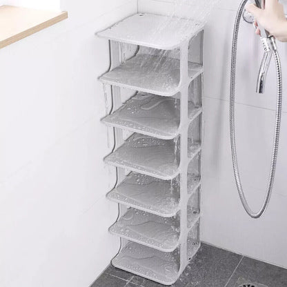 7-Tier Tall Shoe Rack Storage Cabinet