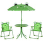 Outsunny Kids-Parasol Picnic Table and Chair Set