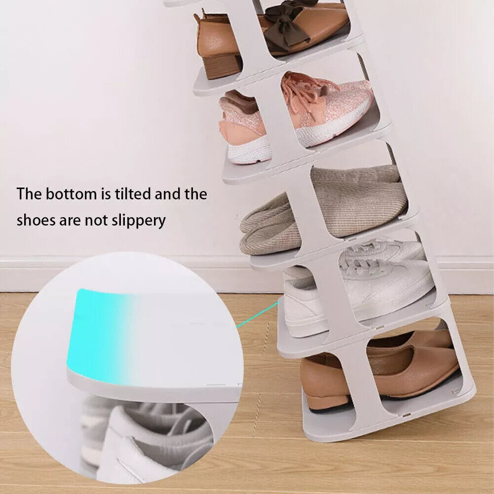 7-Tier Tall Shoe Rack Storage Cabinet
