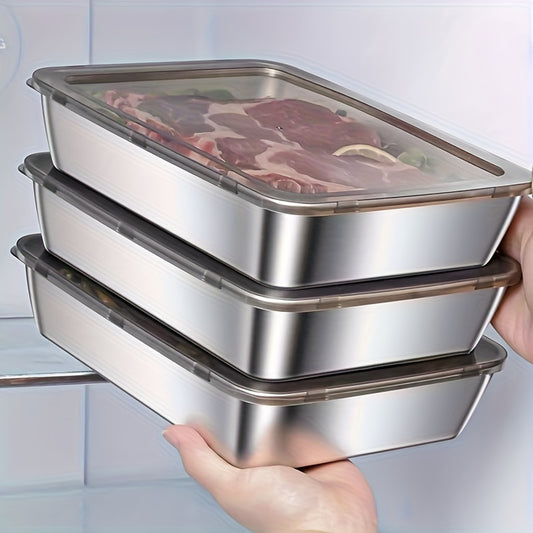 Stainless Steel Airtight Food Storage Box