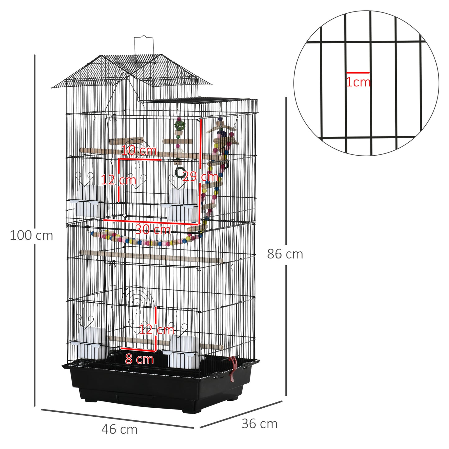 PawHut Bird Cage