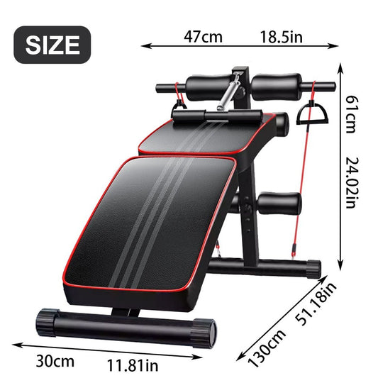 Adjustable Sit Up Bench - Core Workout