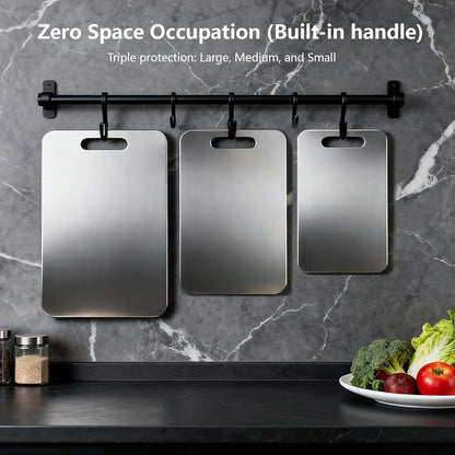 3 Titanium Cutting Board Set