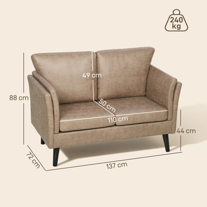 2-seater Leather Sofa