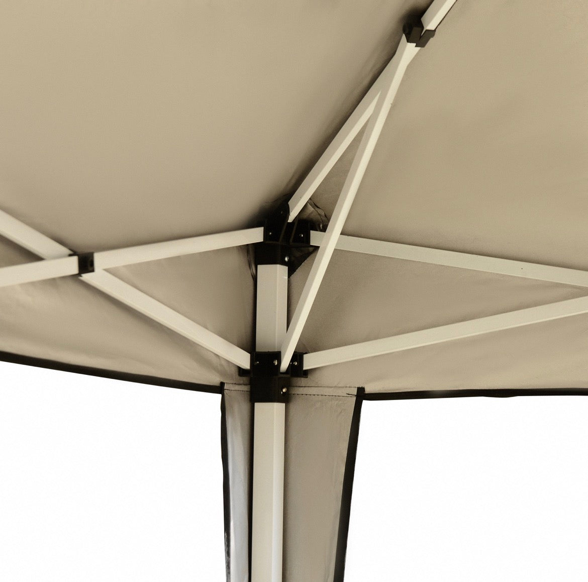 3x3M Garden Pop Up Gazebo Height Adjustable Marquee Party Tent Wedding Canopy with Carrying Bag