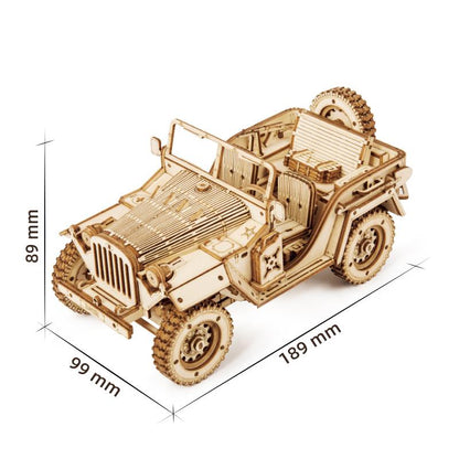 ROBOTIME ROKR Army Field Car Toy