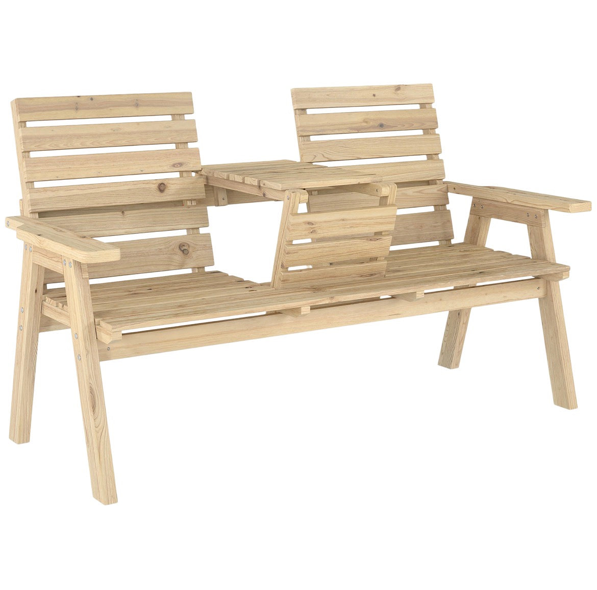 Garden Bench Convertible 2 to 3 Seater