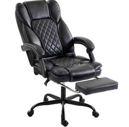 Executive Home Office Chair Reclining Function Footrest Computer Desk Chair High Back