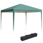 3x3M Garden Pop Up Gazebo Height Adjustable Marquee Party Tent Wedding Canopy with Carrying Bag