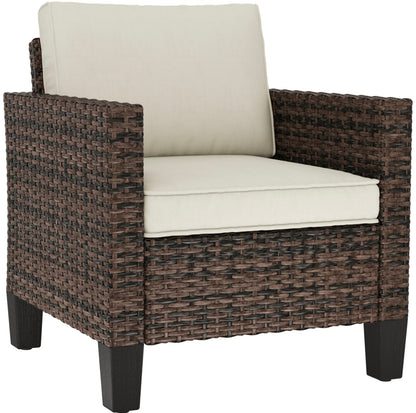 Rattan Armchair With Cushions