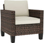Rattan Armchair With Cushions