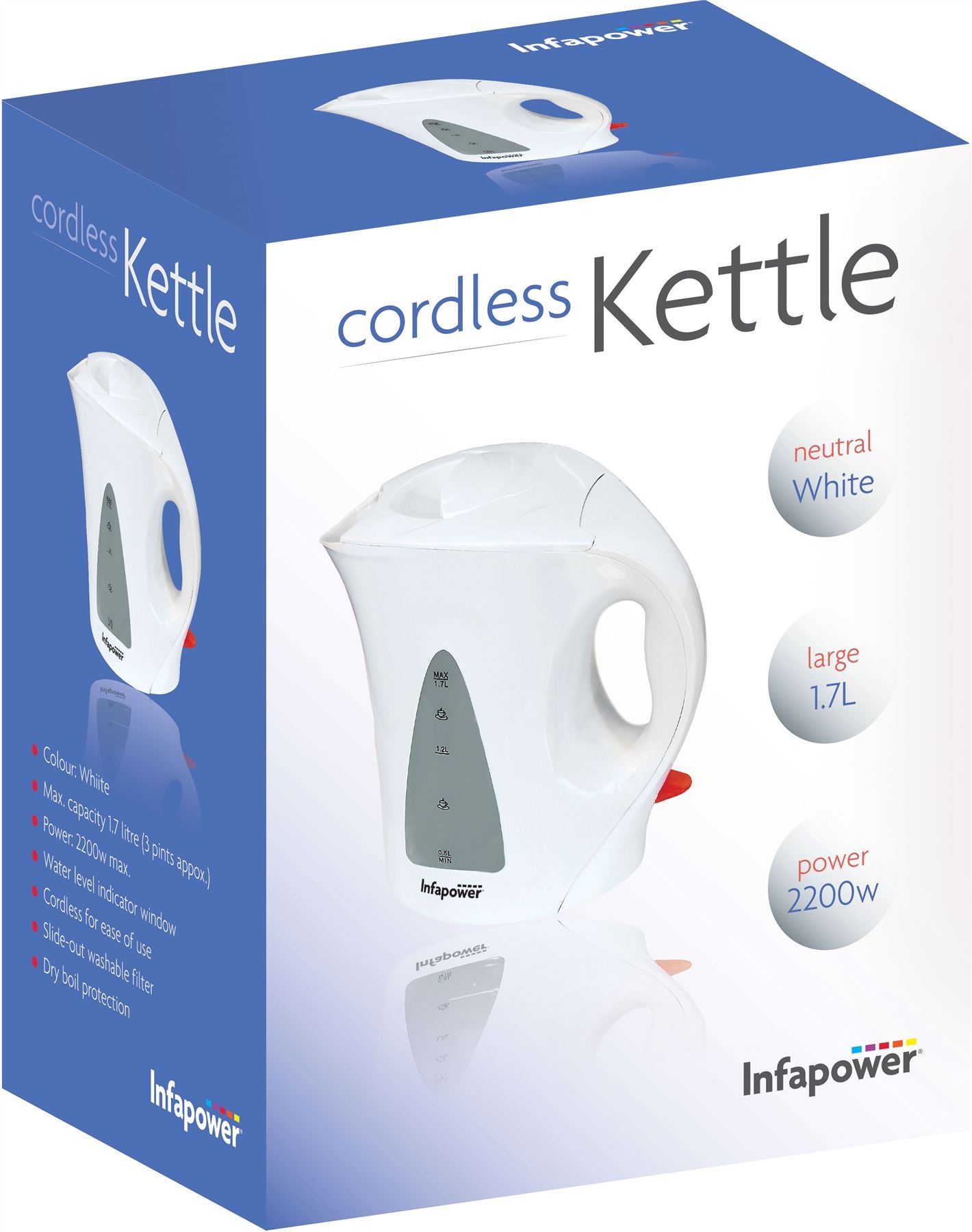Cordless Kettle 1.7L