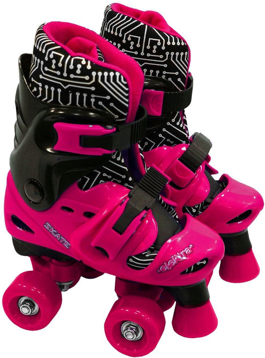 Quad Boot Medium Blk &Pink