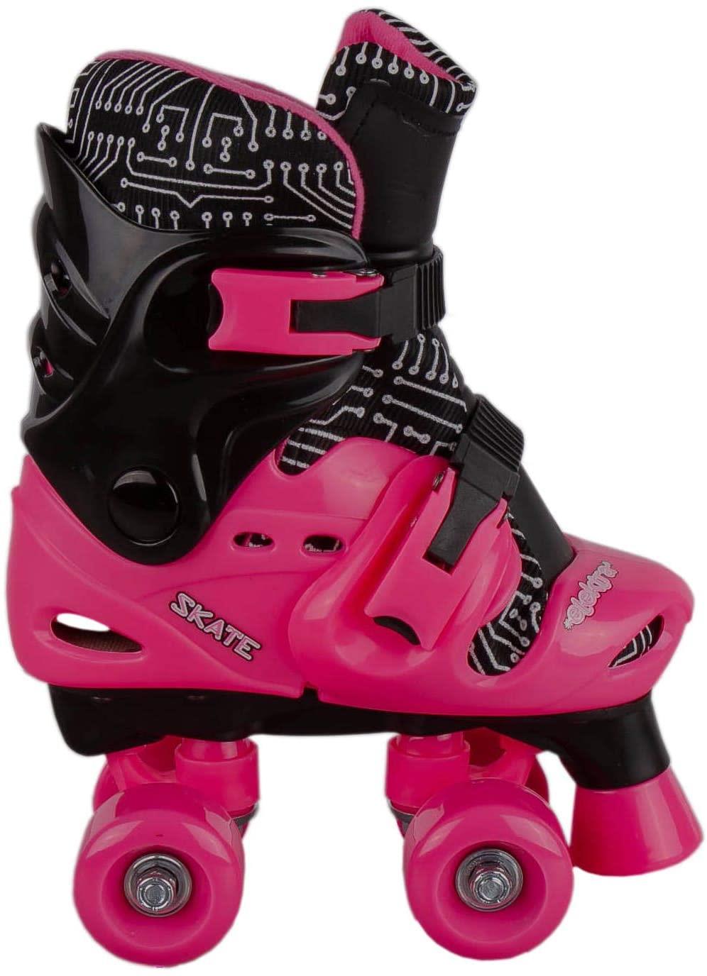 Quad Boot Medium Blk &Pink