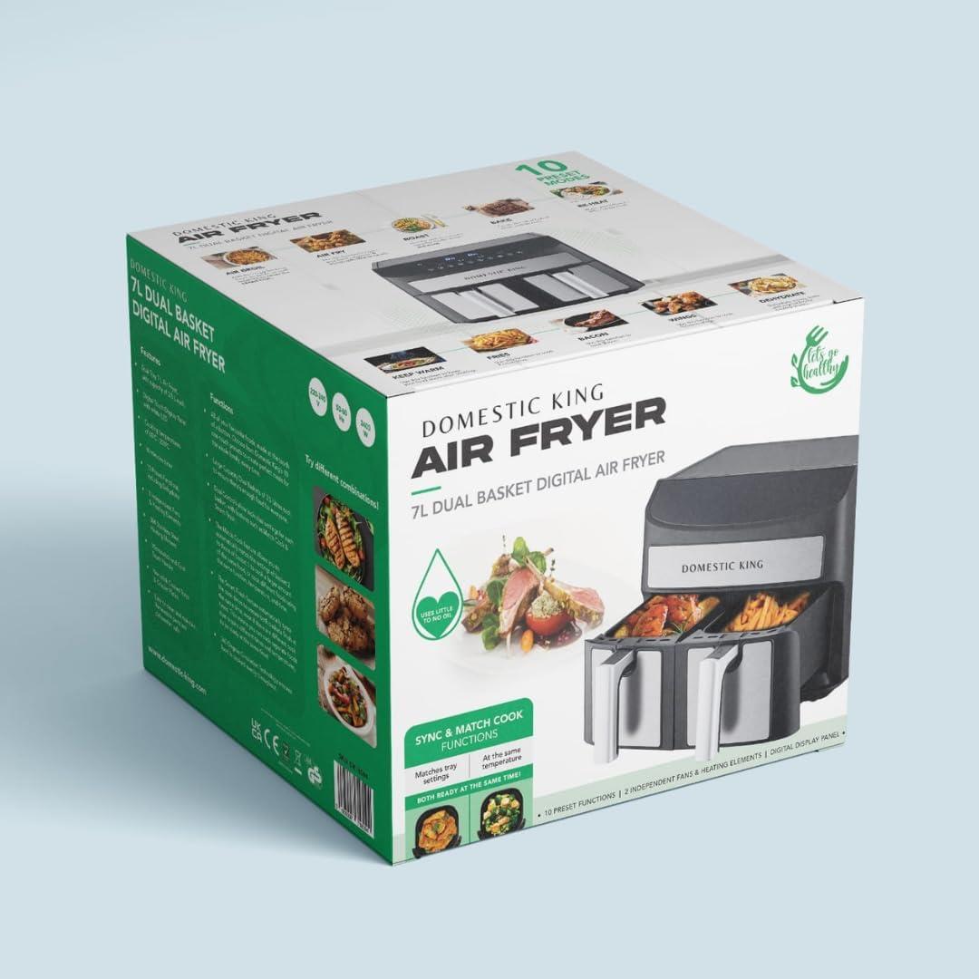 7L Air Fryer Dual Basket