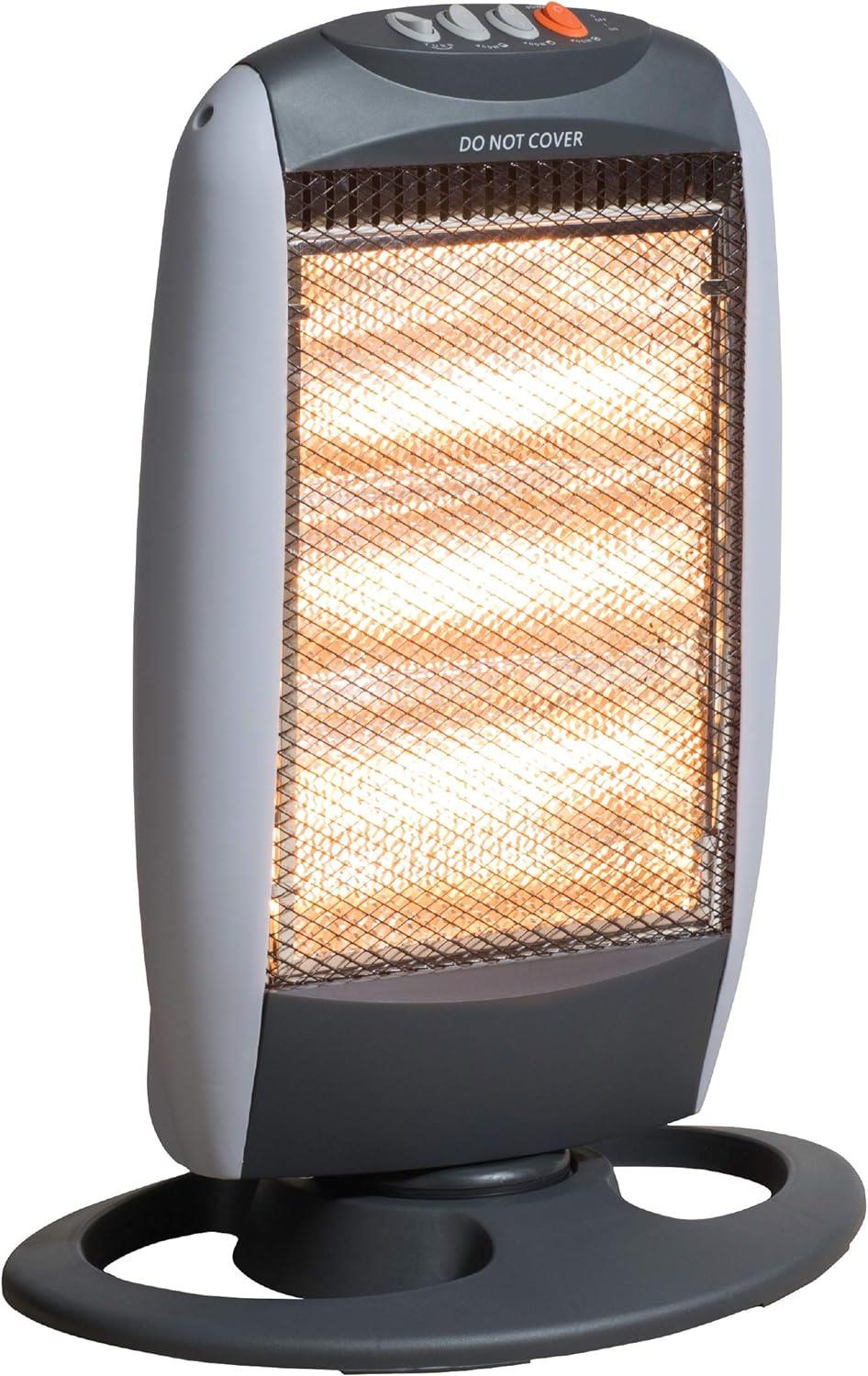 Oscillating Halogen Heater