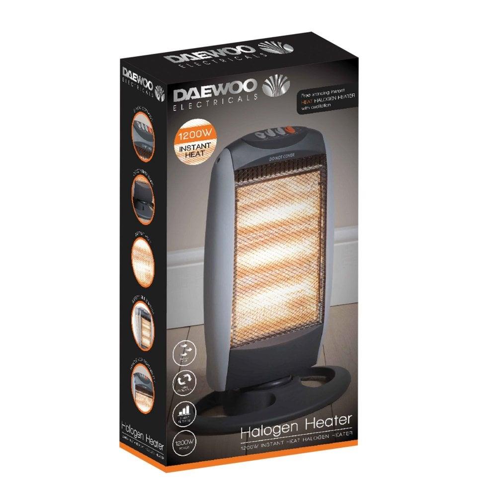 Oscillating Halogen Heater