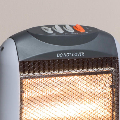Oscillating Halogen Heater