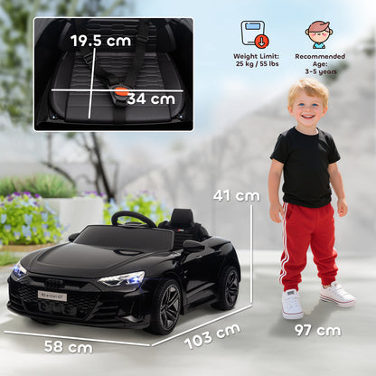 Audi Licensed 12V Kids RC Electric Ride-On