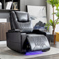 Electric Recliner Chair With USB Charge Port, 360 Swivel