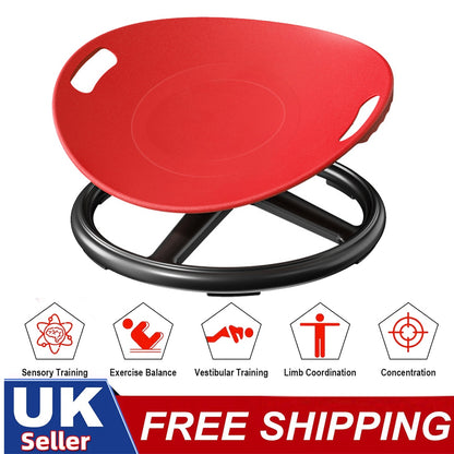 NEW AUTISM SENSORY CHAIR KIDS CHILD SPINNING BALANCE Developmental Spin Toy UK STOCK