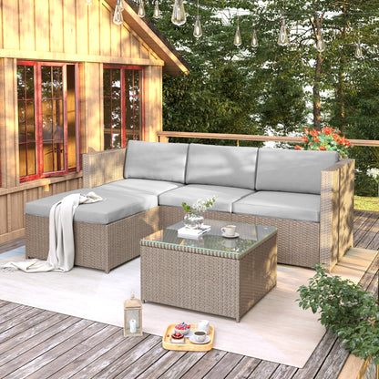 Garden Corner Sofa Rattan Furniture