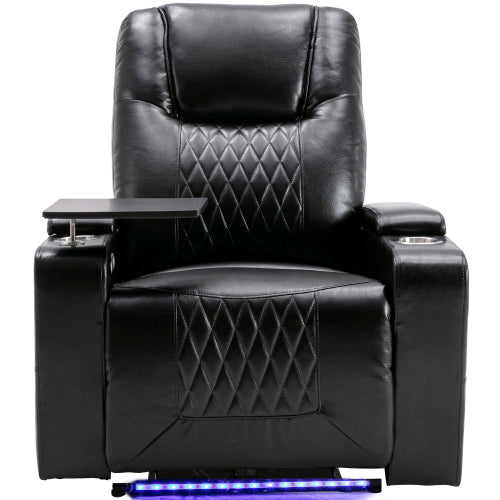 Electric Recliner Chair With USB Charge Port, 360 Swivel