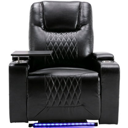 Electric Recliner Chair With USB Charge Port, 360 Swivel