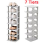 7-Tier Tall Shoe Rack Storage Cabinet