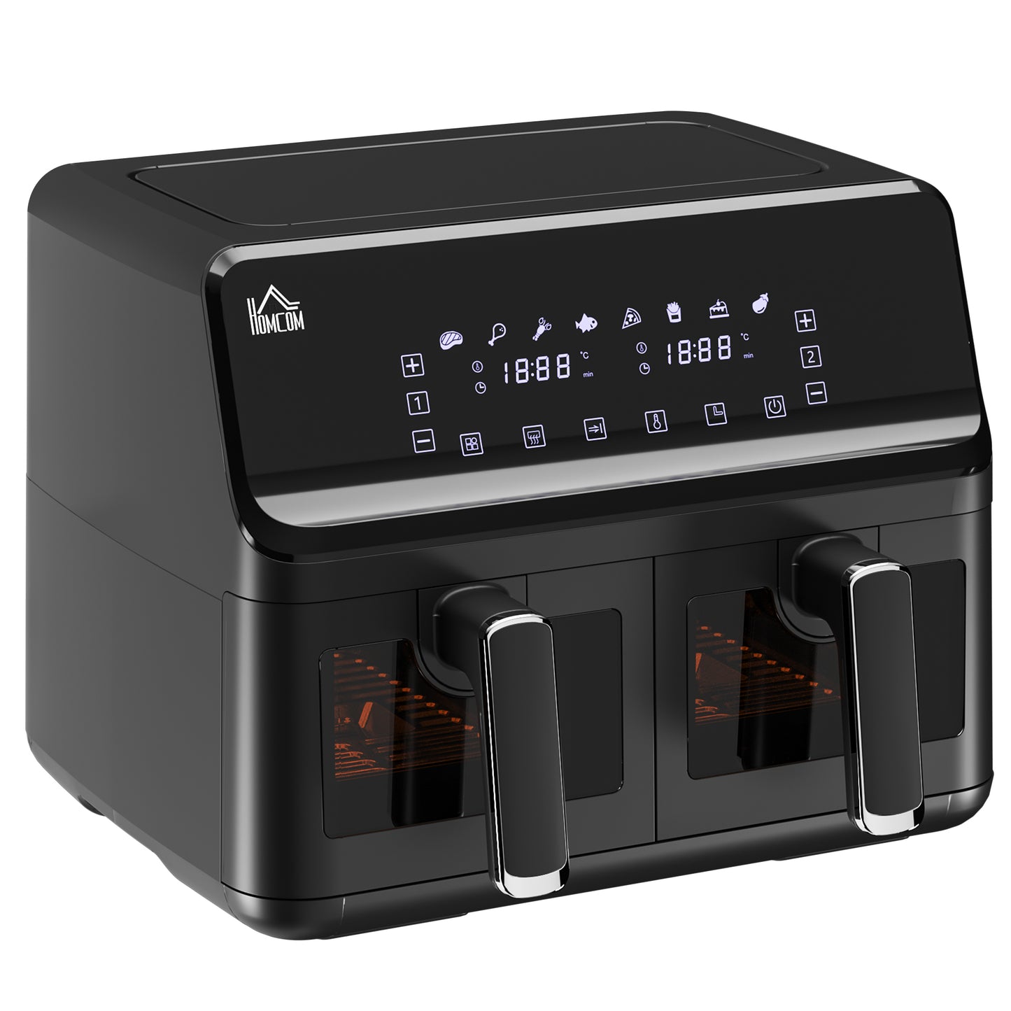 8L Dual Basket Air Fryer