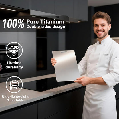 3 Titanium Cutting Board Set