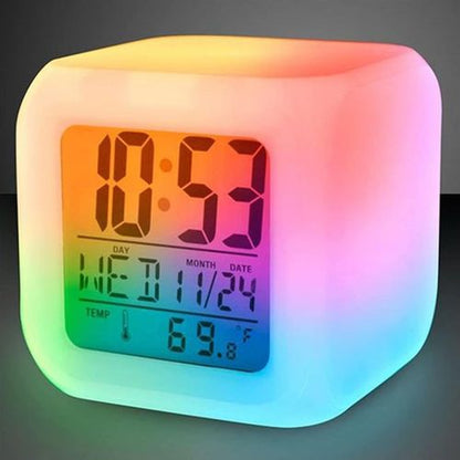LCD  Color Changing Alarm Clock